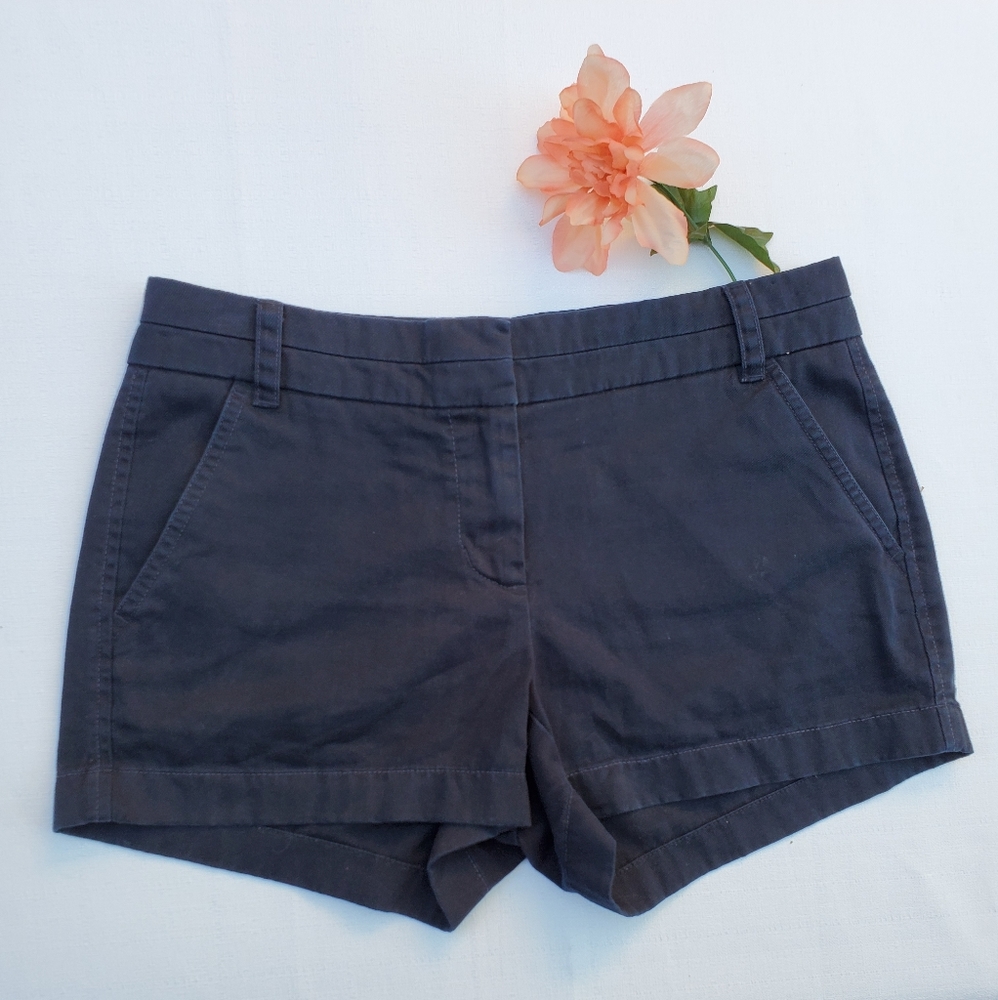 J. Crew Chino navy blue shorts